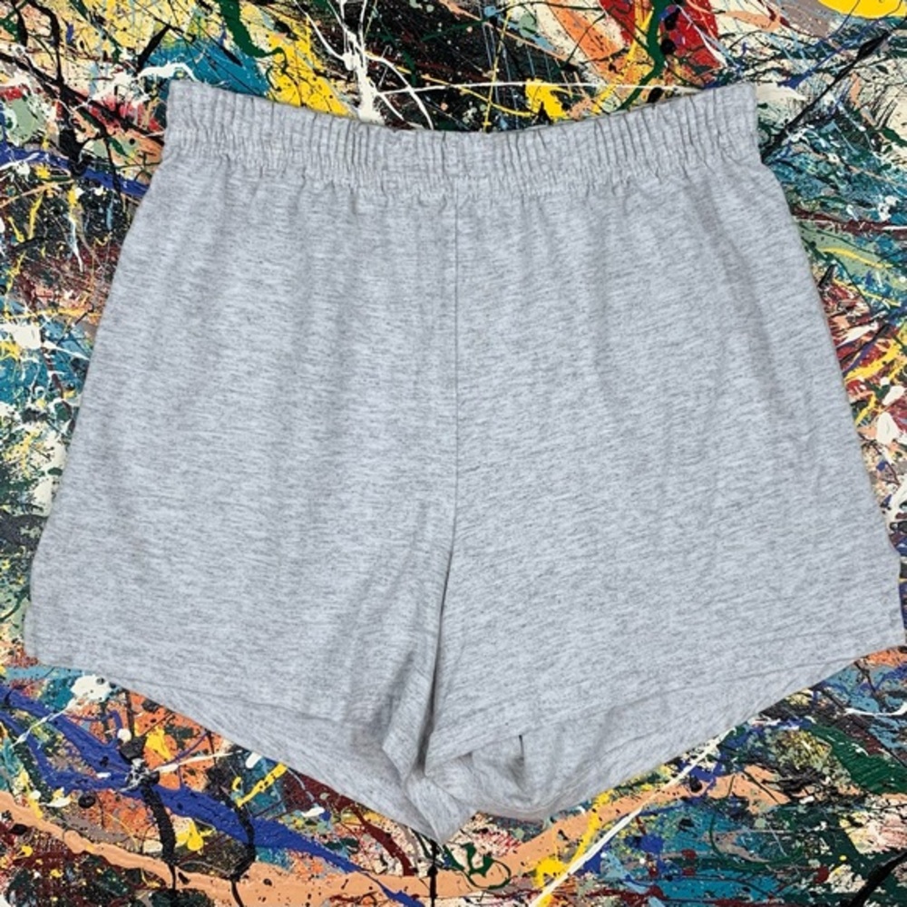 Soffe light gray athletic shorts.